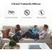 Light Bulb KL110, LED Wi-Fi Smart Bulb Works with Alexa and Google Home, A19 Dimmable, 2.4Ghz, No Hub Required, 800LM Soft White (2700K), 9W (60W Equivalent)